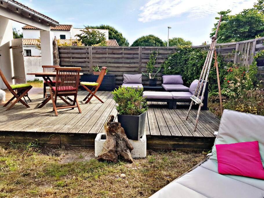 Beach House Avec Jardin 200M De La Plage La Couarde-sur-Mer Dış mekan fotoğraf